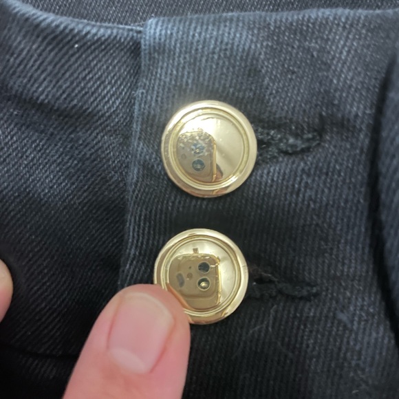 Like New Good American “Good Waist” Button Fly High Waisted Jeans - Size 0/25 - Picture 9 of 16